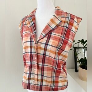 Lou & Grey Camp Cotton Sleeveless Top